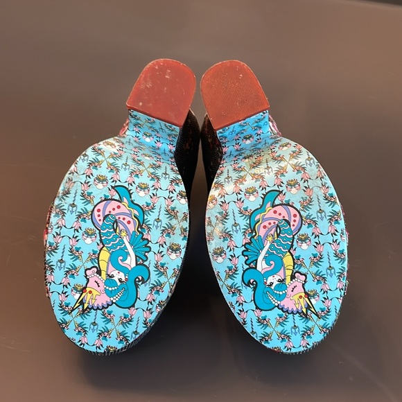 Irregular Choice Velvet Heels - Picture 6 of 7